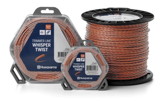 Μεσινέζα Husqvarna Whisper Twist 3 mm / 48 m Πορτοκαλί / Μαύρη