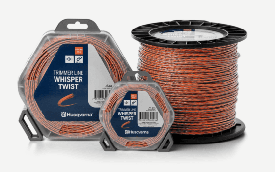 Μεσινέζα Husqvarna Whisper Twist 3 mm / 210 m Πορτοκαλί / Μαύρη